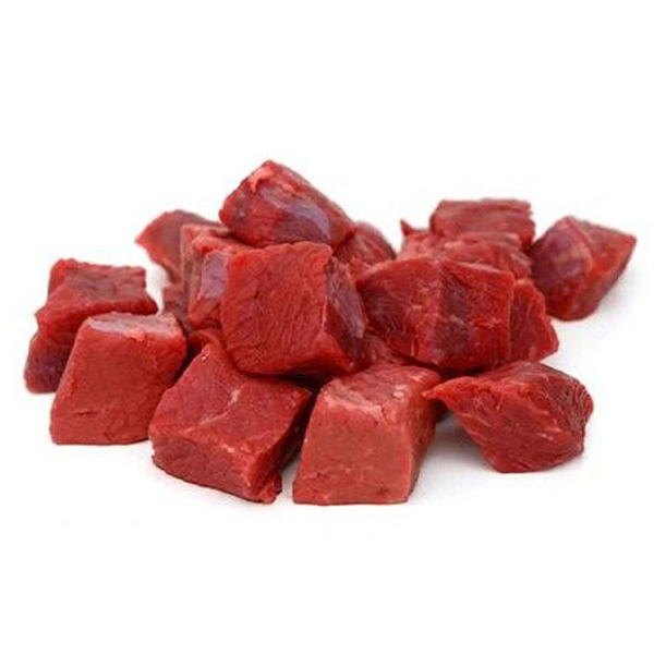 Beef Cubed Low fat - Local 1kg